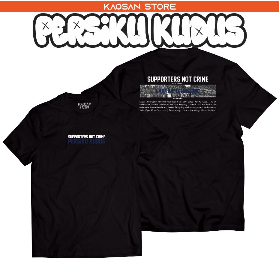 Kaos Persiku Kudus | Kaos Macan Muria | Kaos Kudus Football | Supporters Kudus