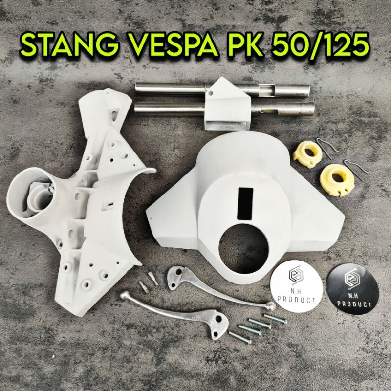 Stang Vespa PK 50 125 Batok Kepala PTS Smallframe