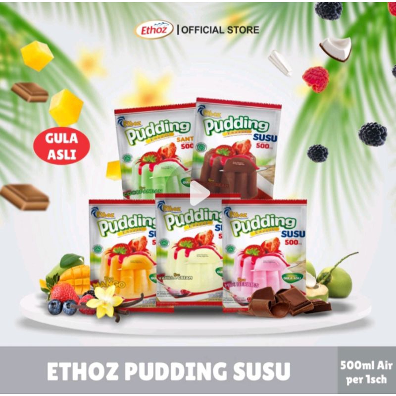 

ethoz puding susu enak