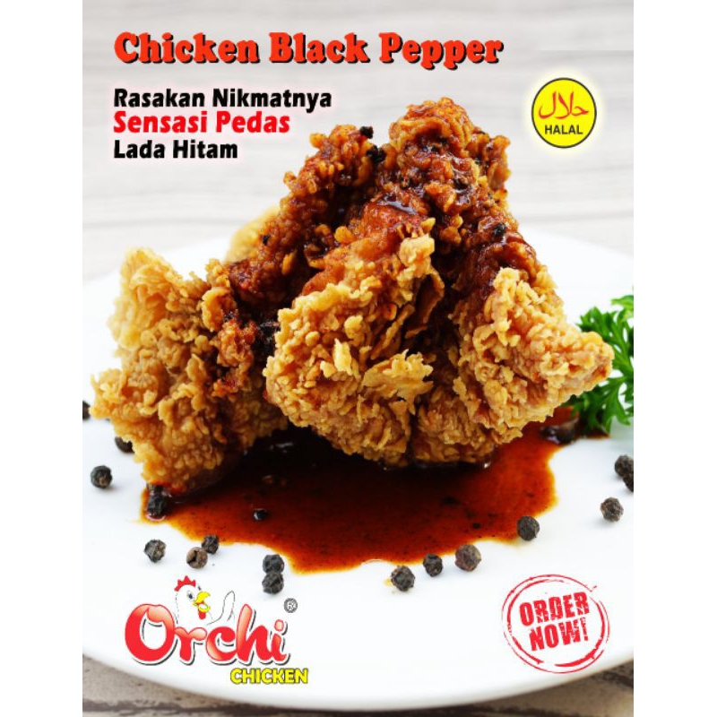 

Sayap/Paha Bawah Blackpepper