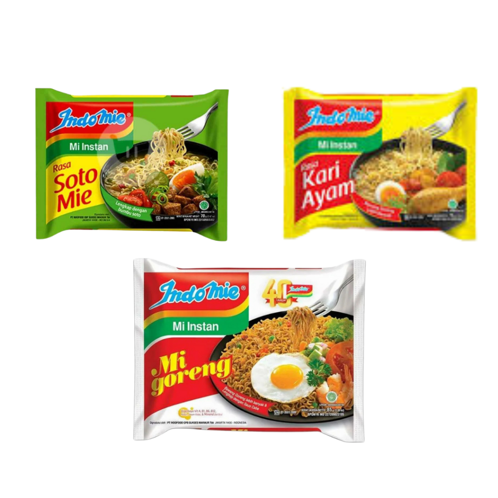 

INDOMIE GORENG/KUAH Mie Instant