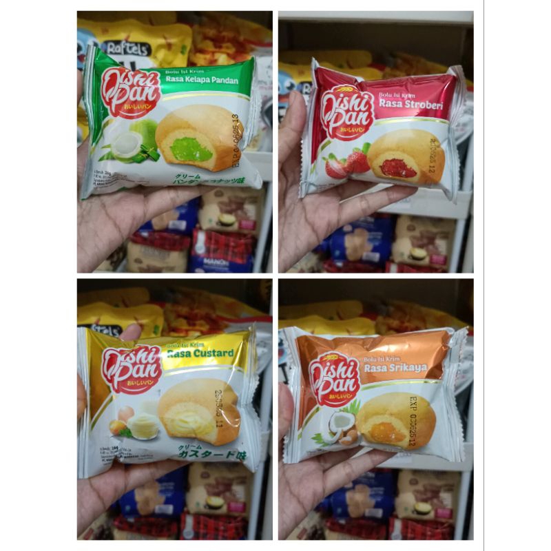 

OISHI PAN BOLU ISI KRIM (ECER)