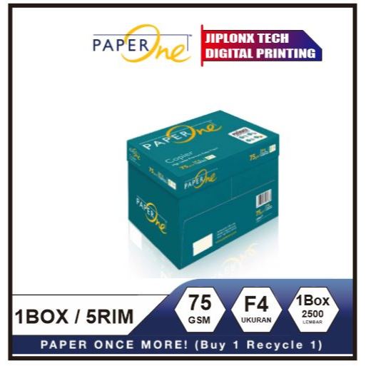 

Kertas Copy Paper F4 75gsm, Kertas HVS 75gsm