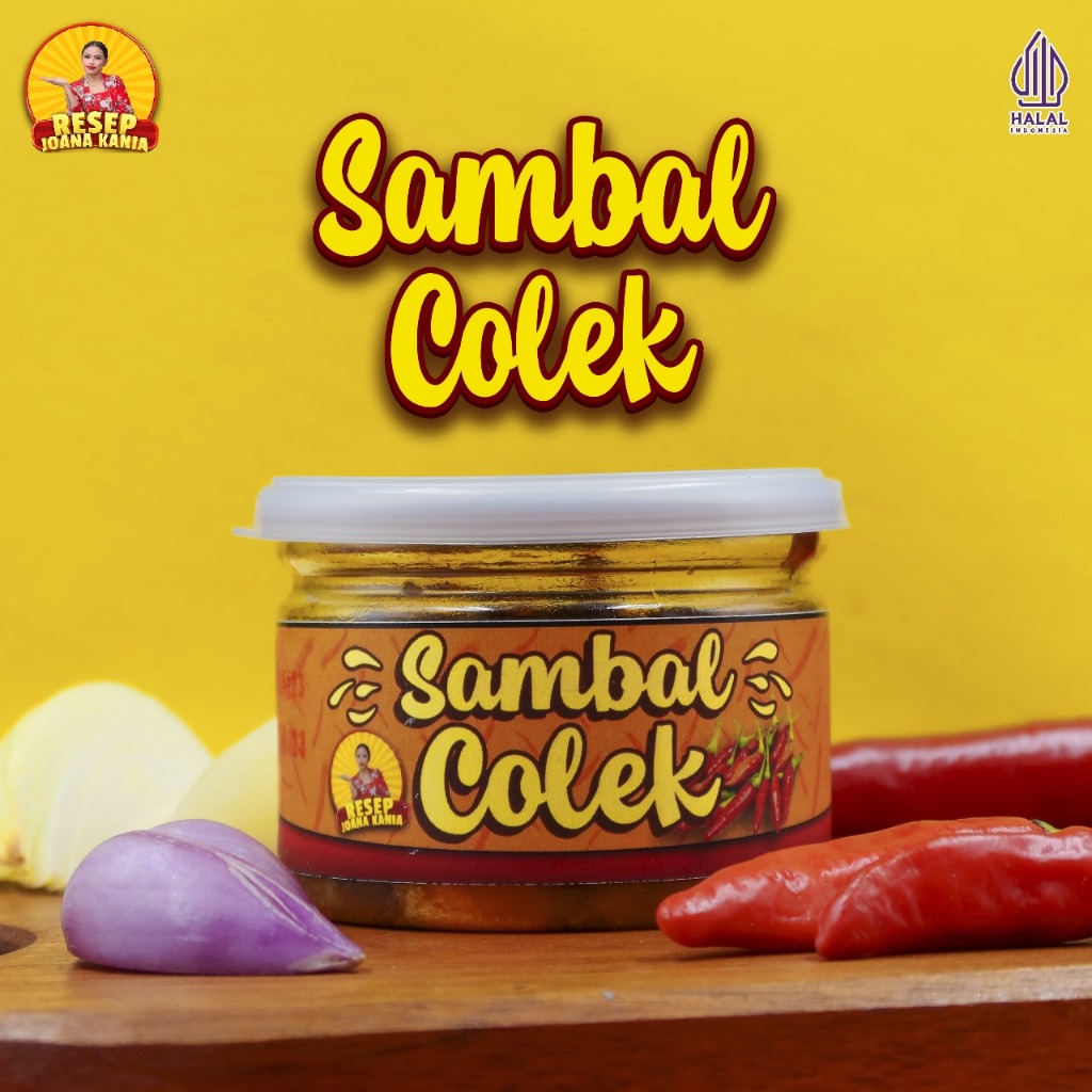 

Sambal Colek 120g Resepjoanakania / Sambel Colek Rasa Pedas Manis/ Makan Sambal Halal