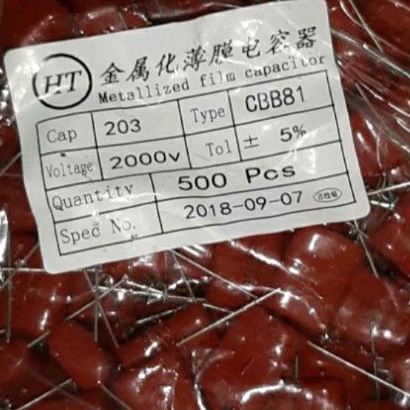 KAPASITOR/CAPASITOR MILAR 203/2000VOLT