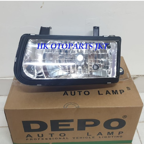Headlamp Mika Lampu Depan Isuzu Panther Kapsul Turing LV/LM 2000 2001 2002 2003 2004 Model Kristal D