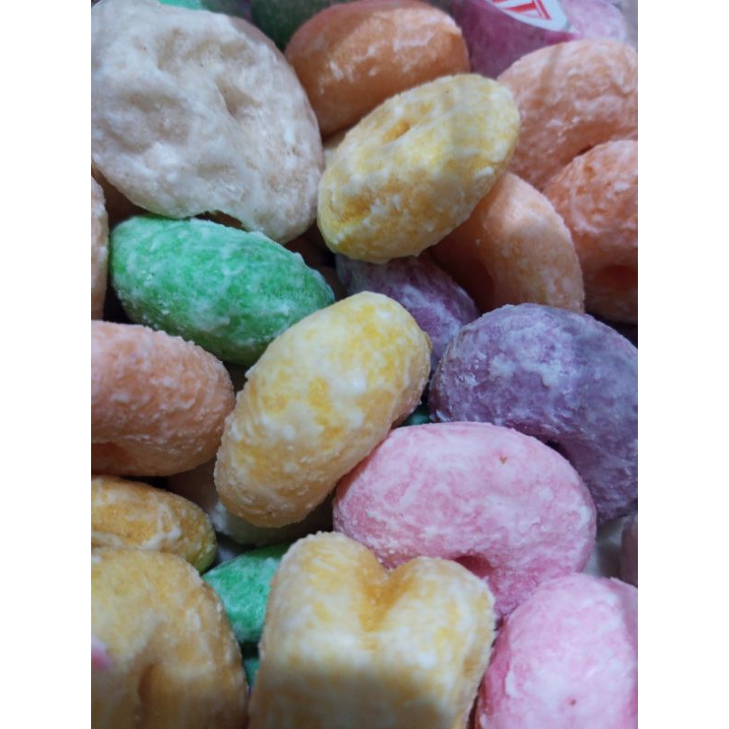 

KUE GABUS DONAT WARNA WARNI MANIS 500GRAM