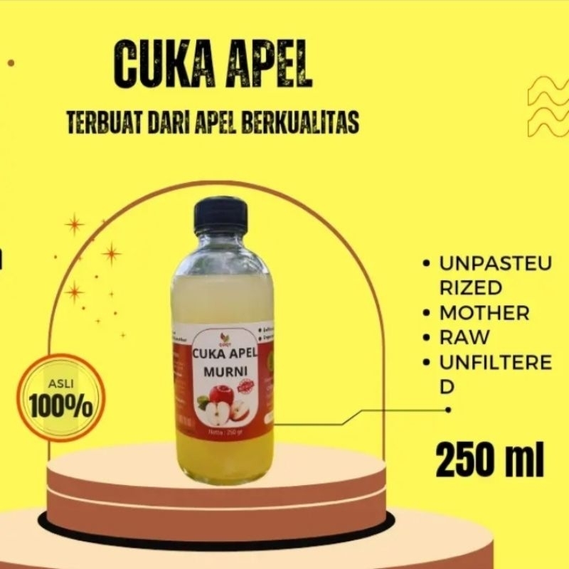 

cuka apel grosir organik vinegar apple bantu atasi asam urat diabetes kolesterol tekanan darah tinggi