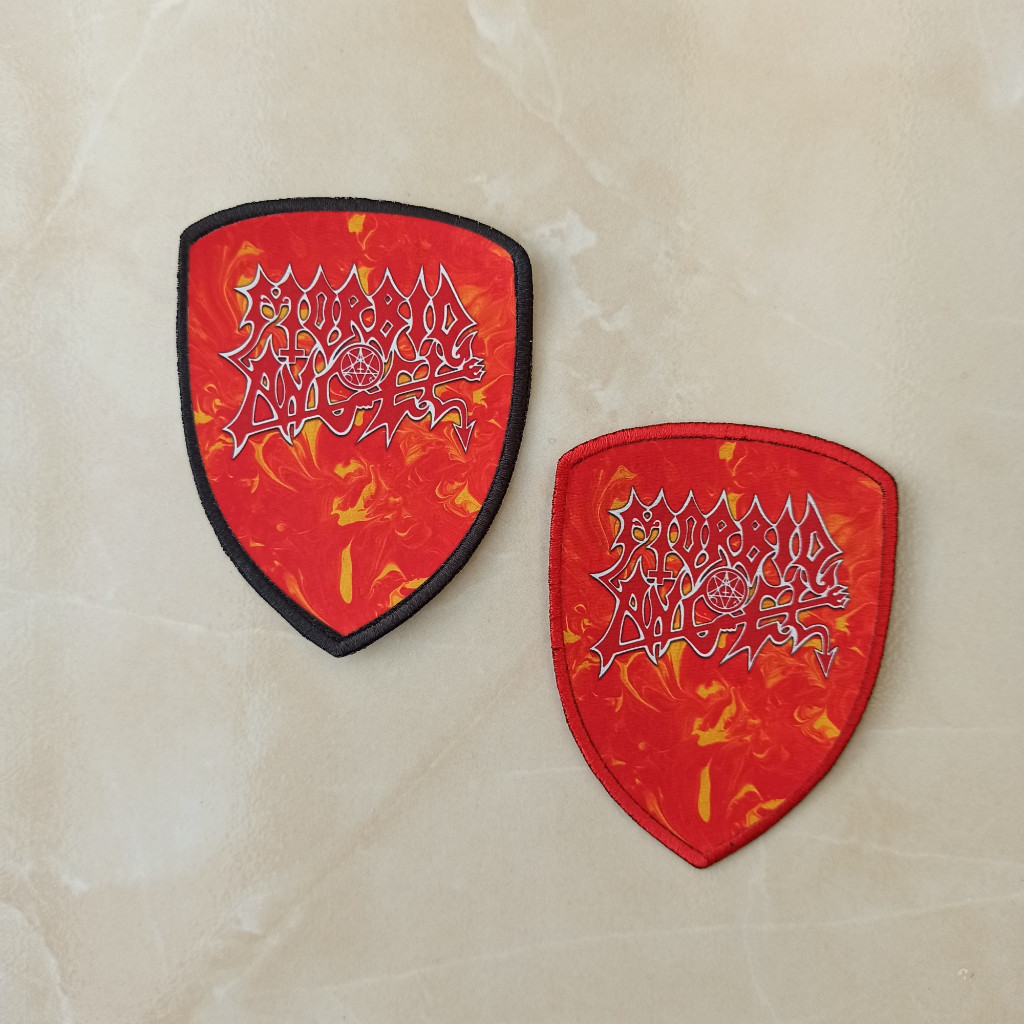 Morbid Angel Embroidery Patch / Patch Bordir Morbid Angel