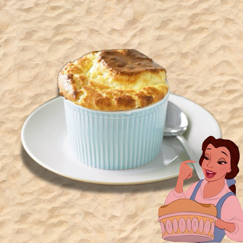 

Belle’s Cheese Soufflé