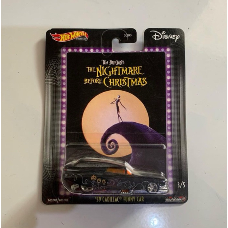 hotwheels nightmare before chrismast 3/5