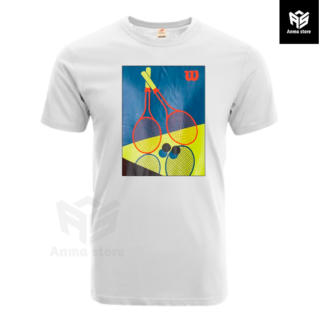 Kaos Baju Olahraga Tennis Wilson