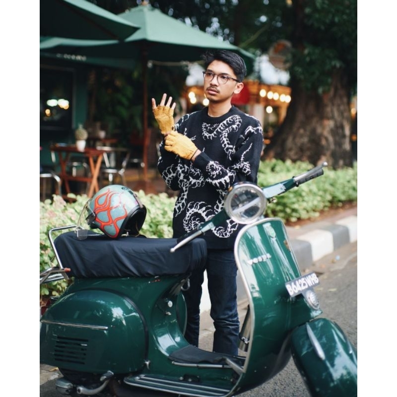 Sarung Cover  Jok Yankee Camel Nisa Vespa Klasik