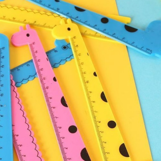 

Penggaris Plastik Jerapah Lucu 15 CM