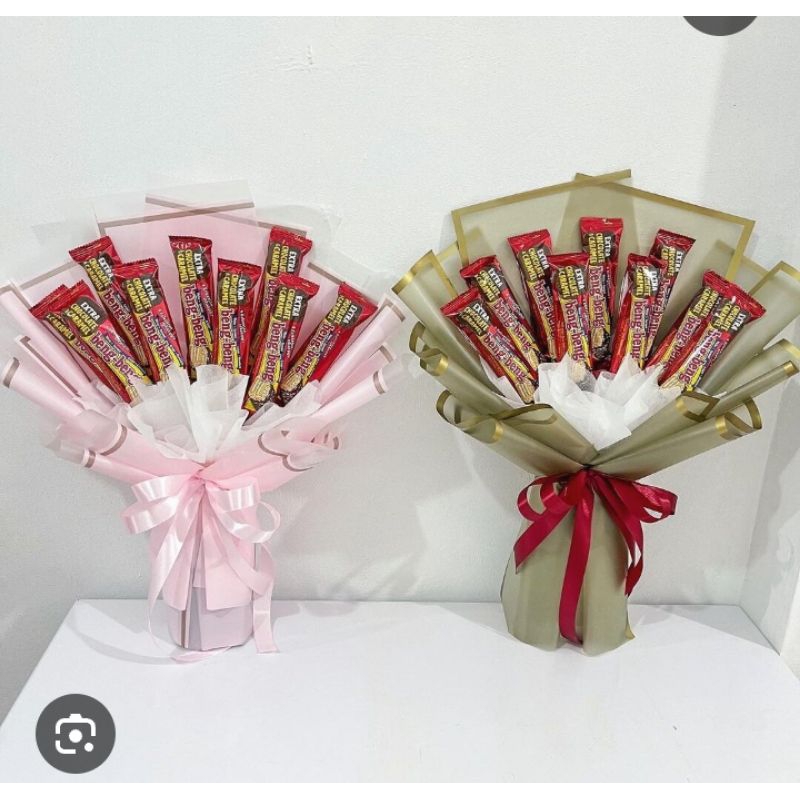 

buket beng-beng/ buket snack/ buket makanan ringan/ buket hadiah
