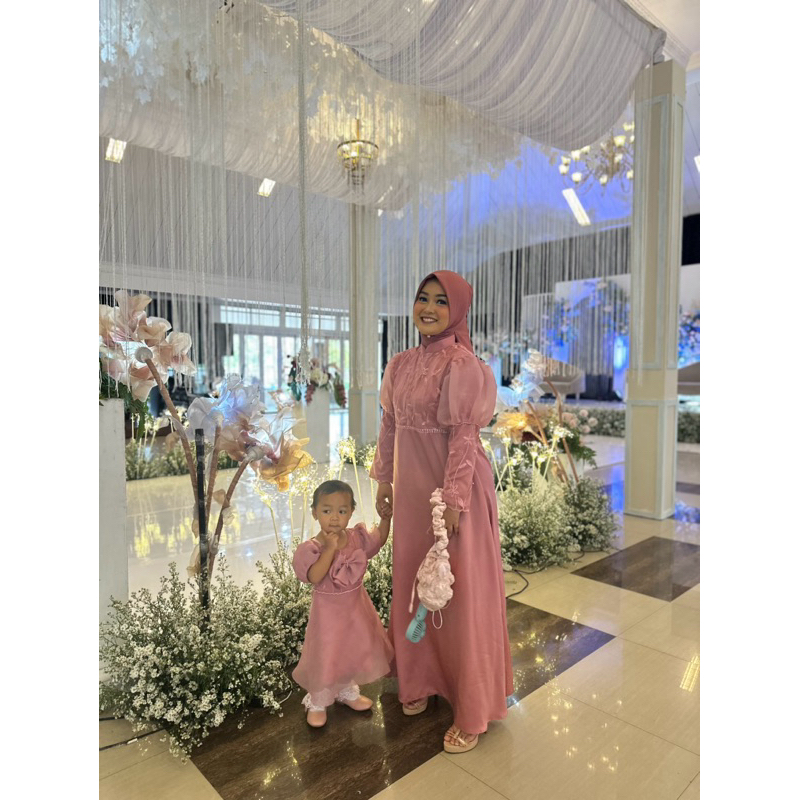 preloved baju undangan couple ibu dan anak