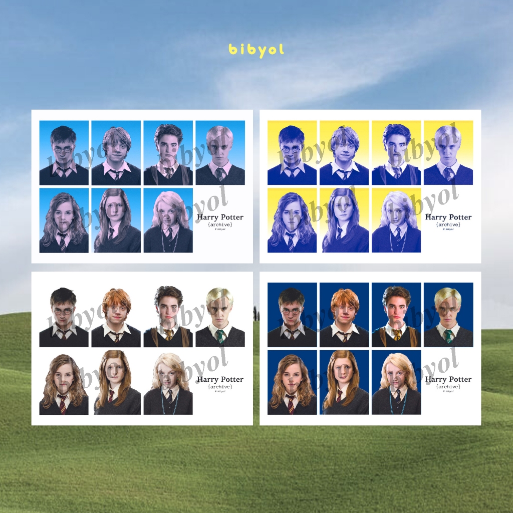 Harry Potter Portrait ID Photo Fanmerch unofficial bibyol