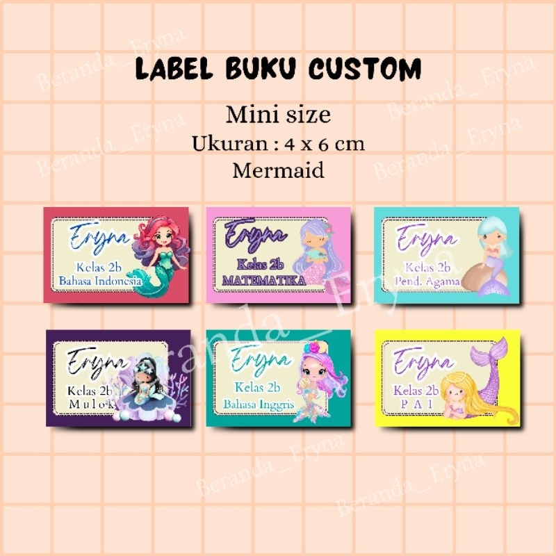 

STICKER/LABEL BUKU CUSTOM