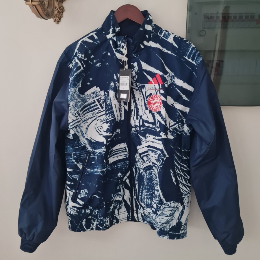 Jaket Tracktop ADIDAS Bayern Muenchen Anthem IP8316 Original 100% BNWT
