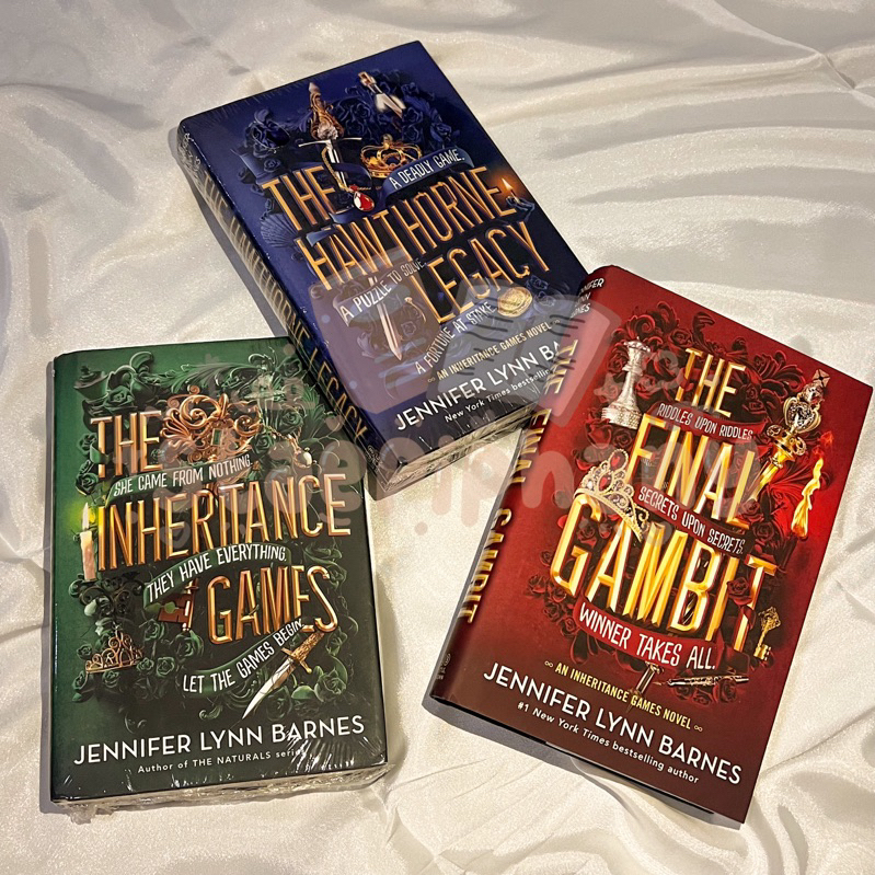 The Inheritance Games , The Hawthorne Legacy , & The Final Gambit ( The Inheritance Games series ) b