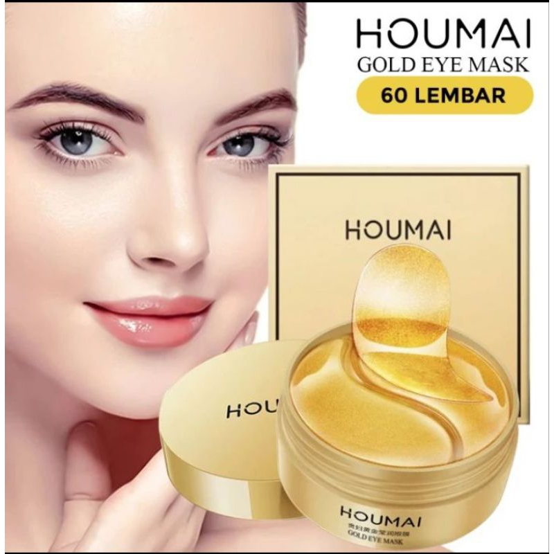 houmai gold eye mask menghilangkan kantung mata