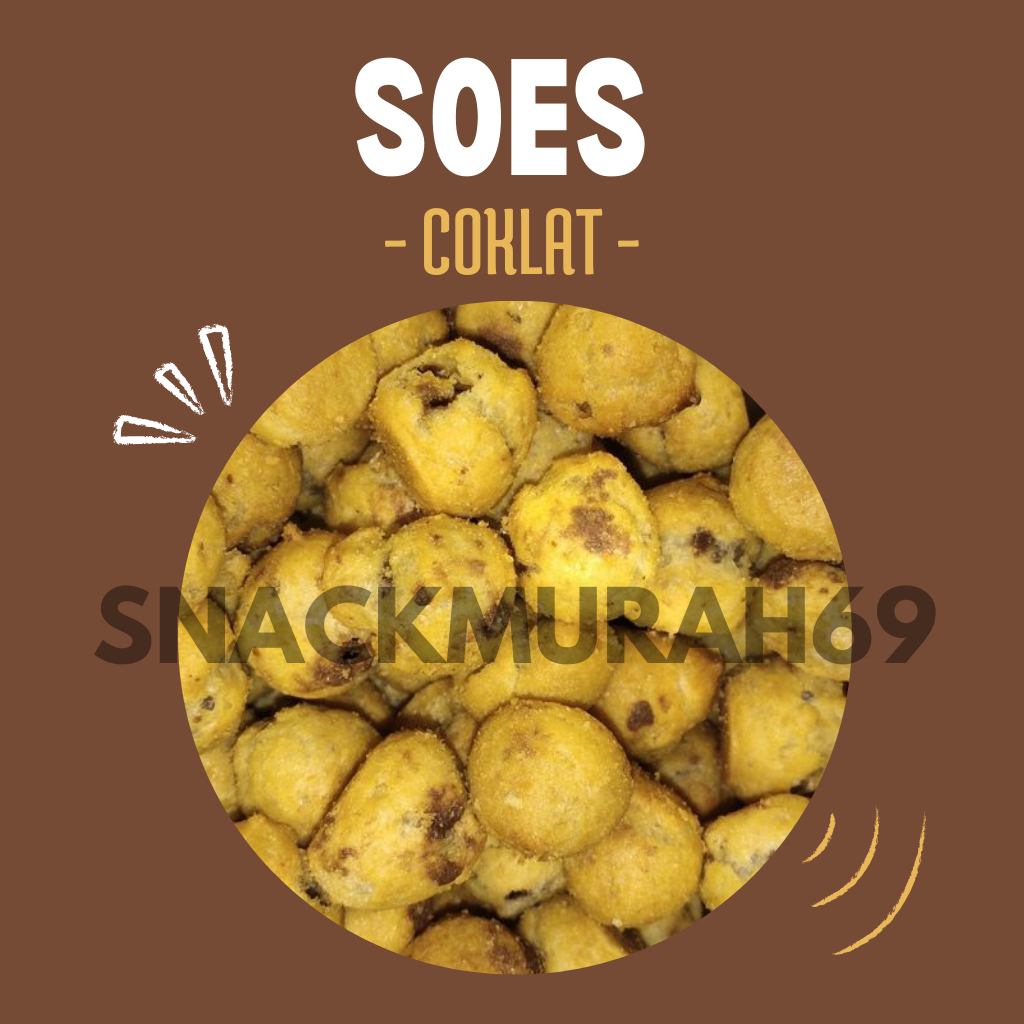 

Soes Kering Cokelat Lumer 250 gram - 1 kg Termurah Terenak