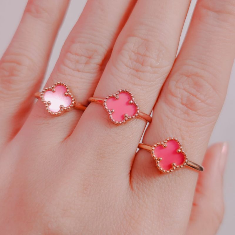 cincin vc pink muda vc biru muda, vc putih Hologram