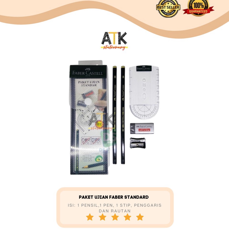 

Terjangkau Paket Ujian Faber Castell Standard atk