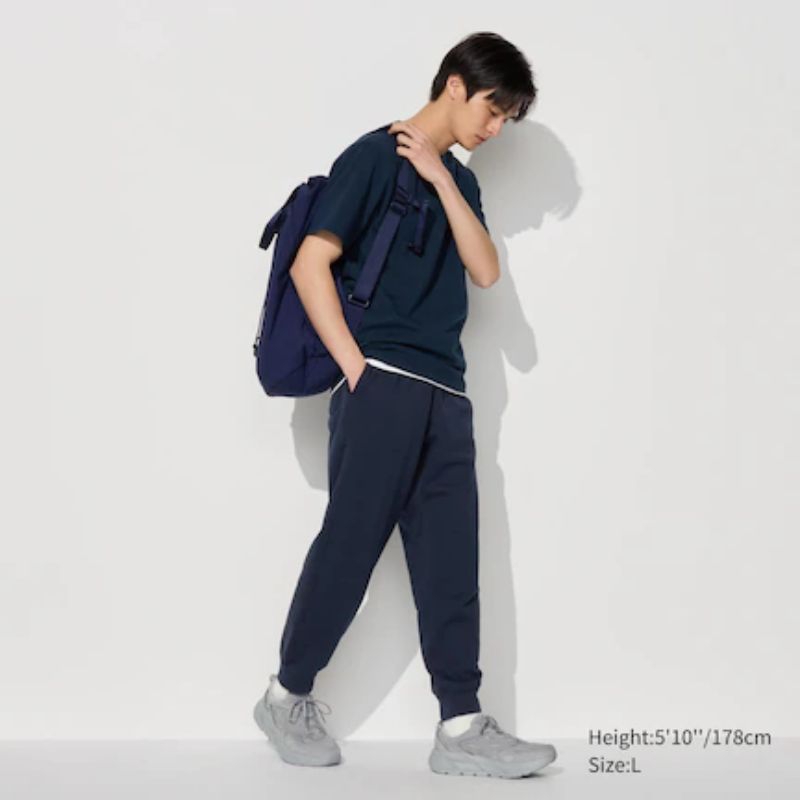 UNIQLO Celana Sweat Jogger Training Pria Unisex ORIGINAL