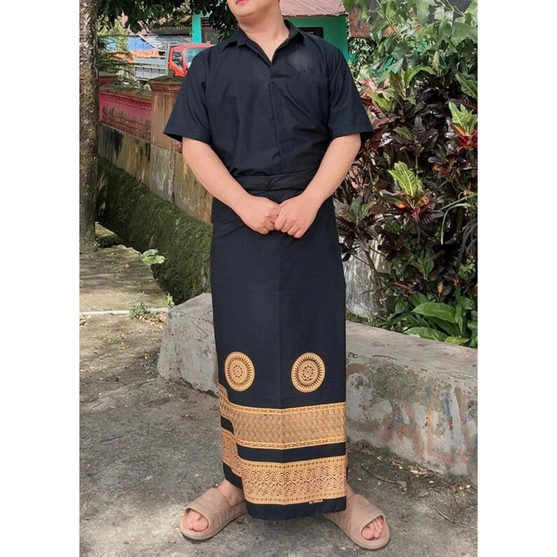 BAJU TORAJA PRIA POLOS BAJU SAJA