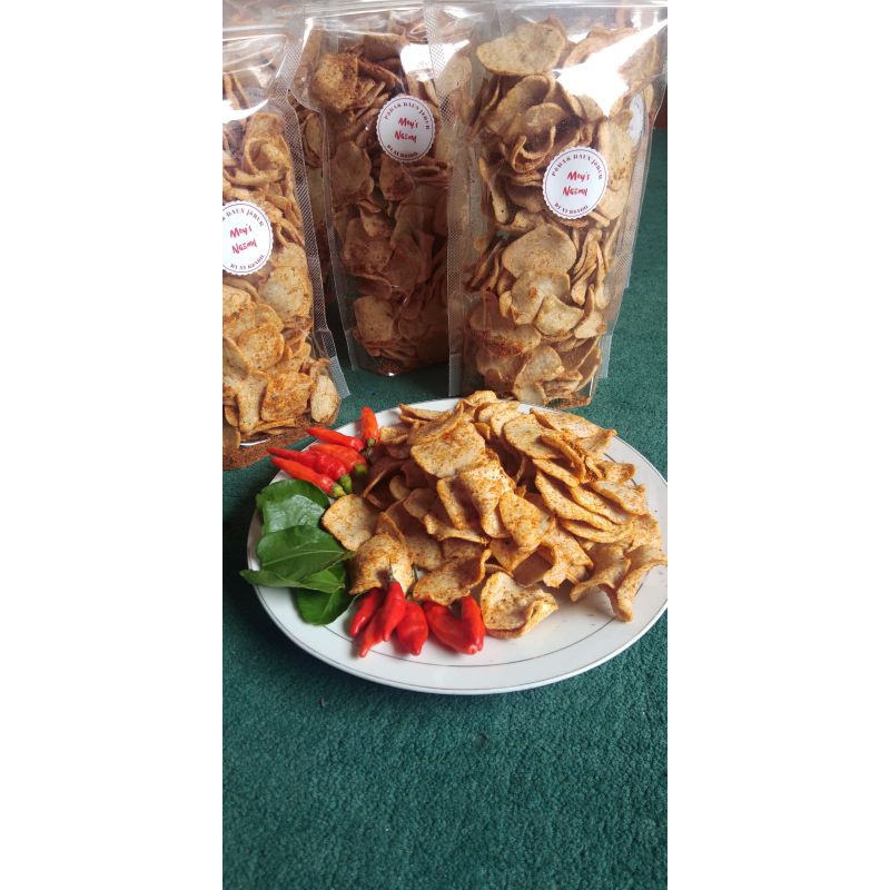 

keripik basreng UMKM keripik basreng pedas keripik gurih keripik basreng original & basreng daun jeruk