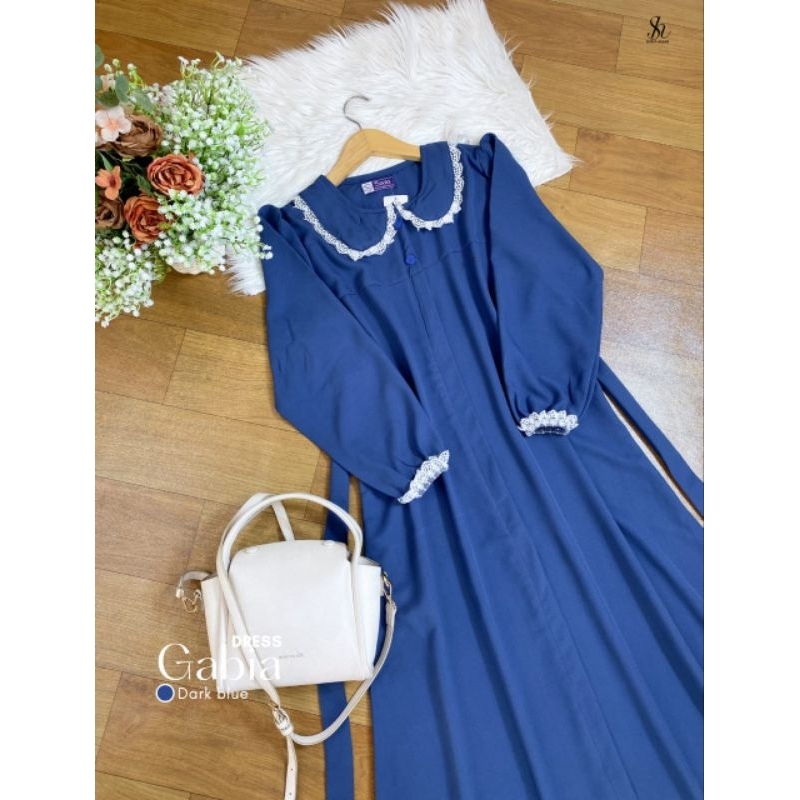 Gabia Dress Simple Elegan Mempesona; Ori by Sada Hijab
