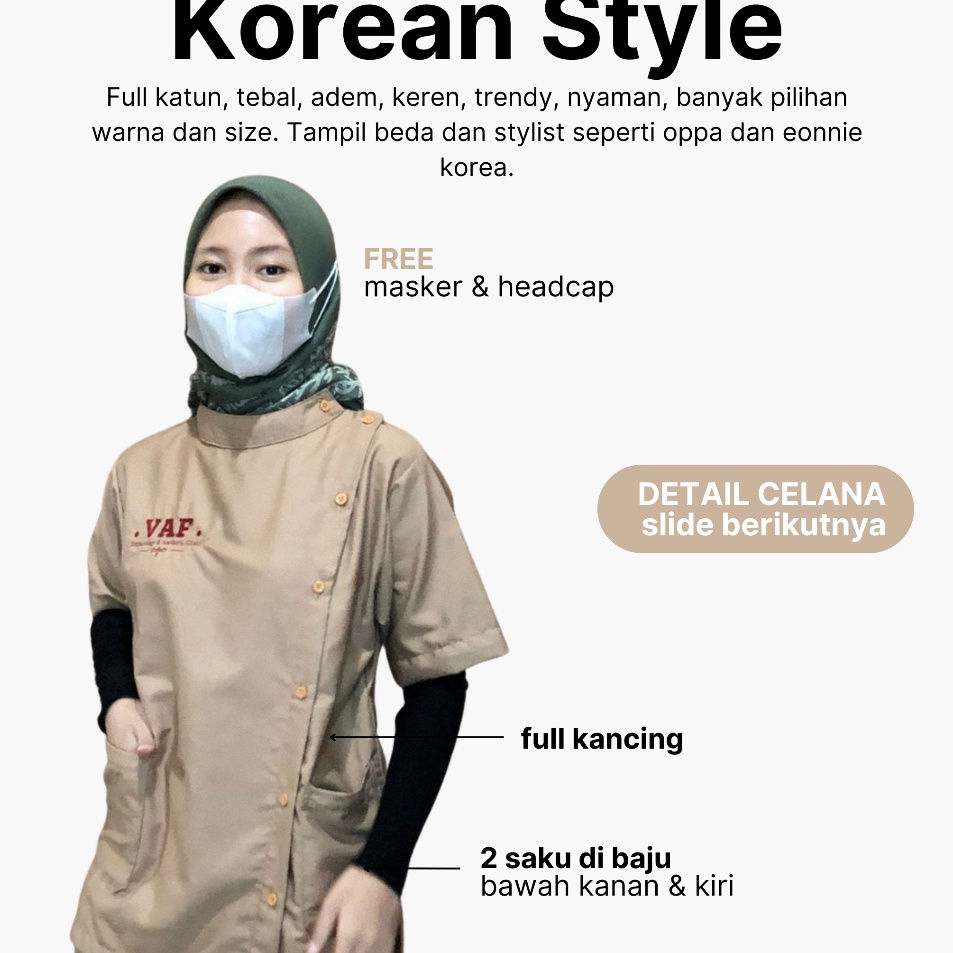 Obral Murah  READY STOK  BAJU JAGA DRAKOR PENDEK  BAJU OK  BAJU OKA  BAJU PERAWAT DRAMA KOREA