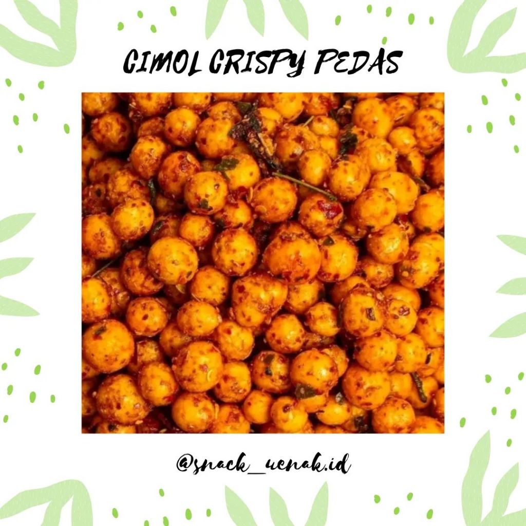 

SNACK KILOAN CIMOL CRISPY PEDAS 250 GRAM | CEMILAN MURAH MAKASSAR