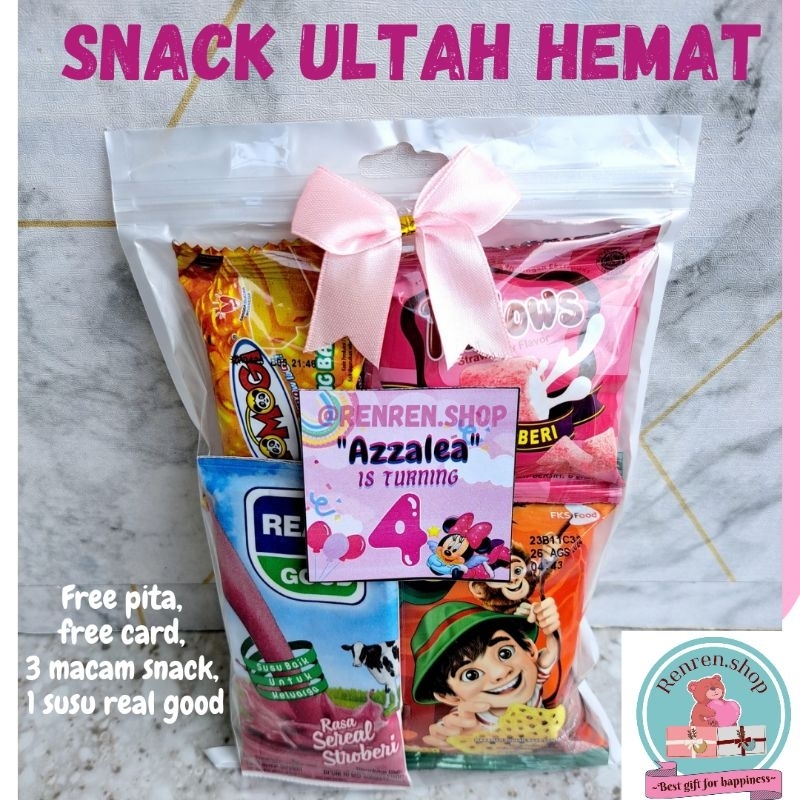 

Murah !!! paket snack ultah murah paket