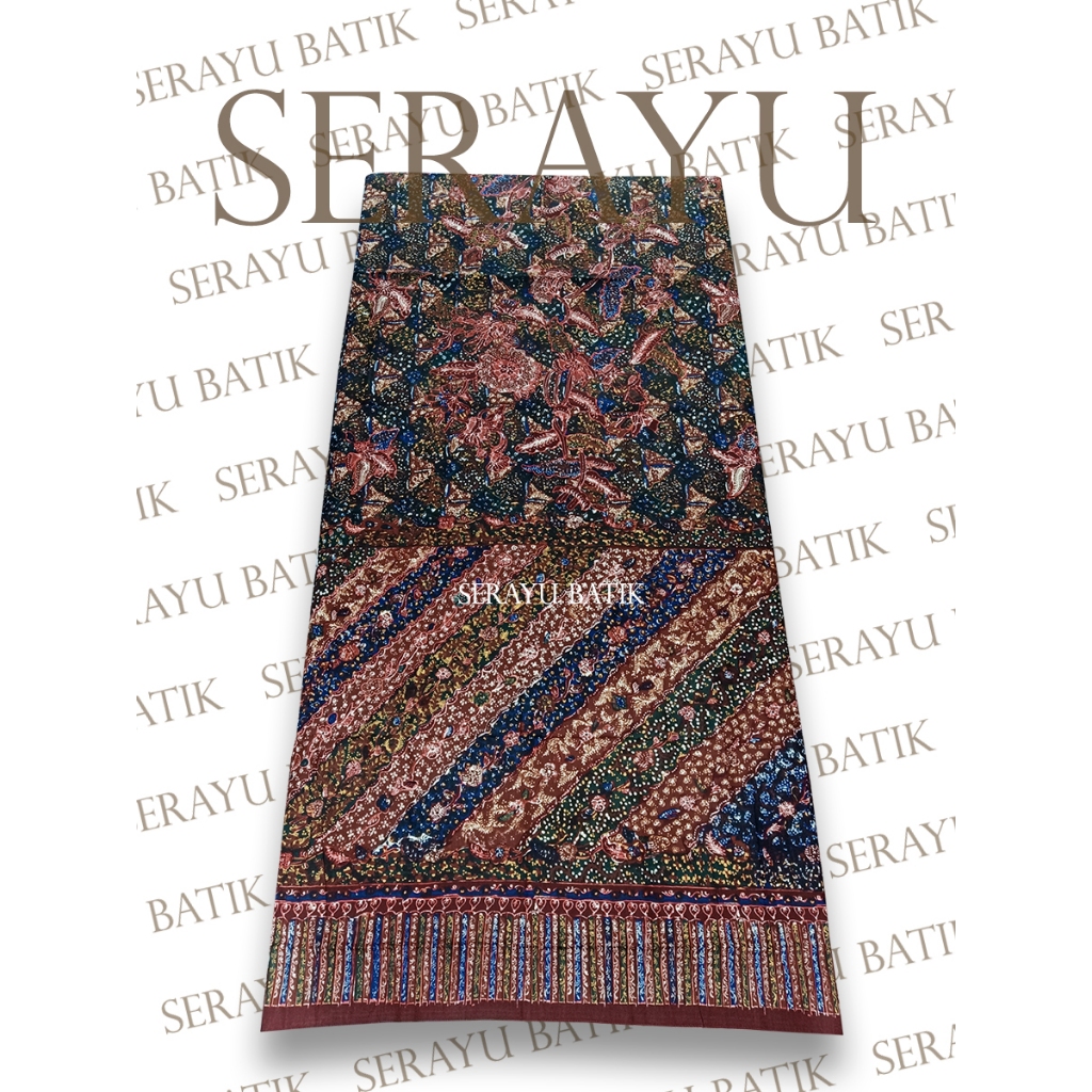 Selendang Gendongan Bayi Batik Motif Lasem Goro Giri - Tiga Negeri