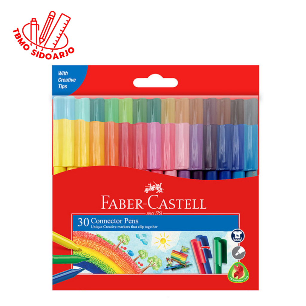 

TBMO Connector Pen Faber Castell 30 Warna 155051DVDC