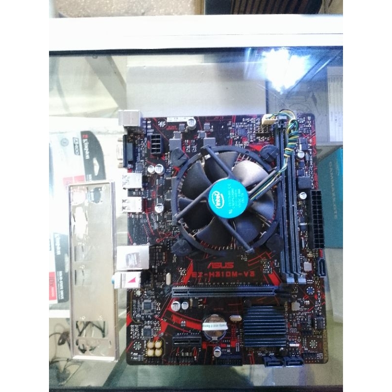 Paket motherboard Asus H310 + Intel G5400 Gold