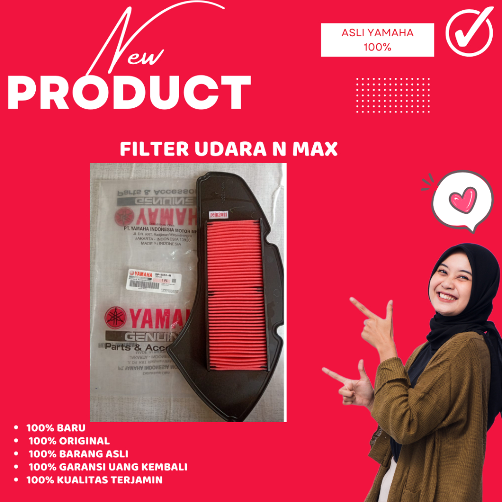 filter udara nmax yamaha original