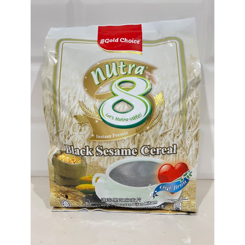 Gold Choice Black Sesame Cereal / Instant Cereal Black Sesame Import Malaysia 525 gr