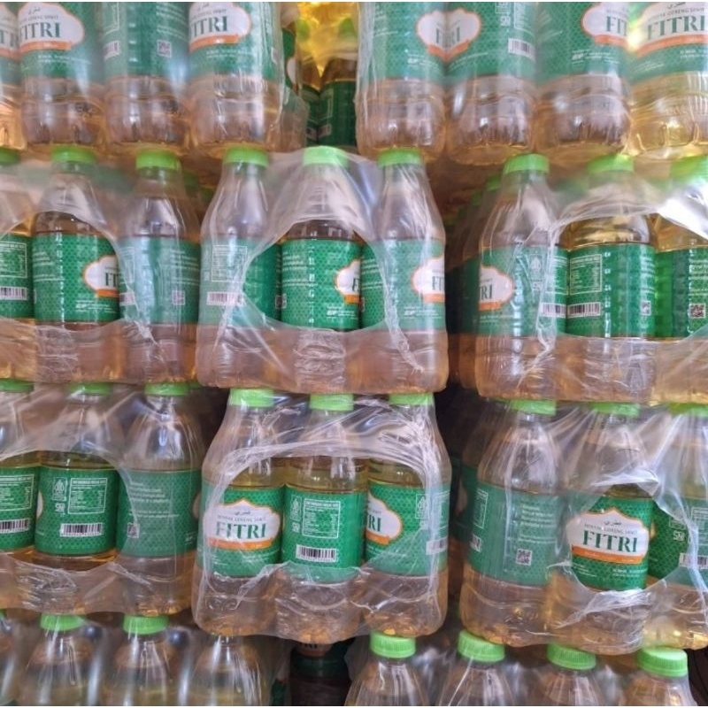 

Minyak Goreng Fitri kemasan Botol 400ml per krat isi 12