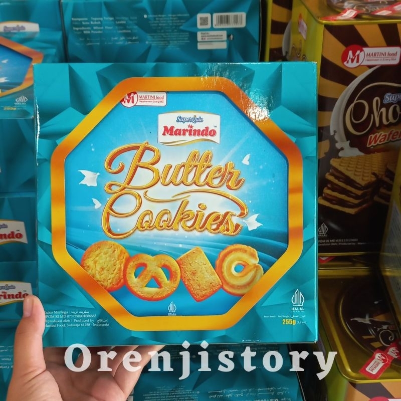 

MARINDO BUTTER COOKIES 225gr harga promo