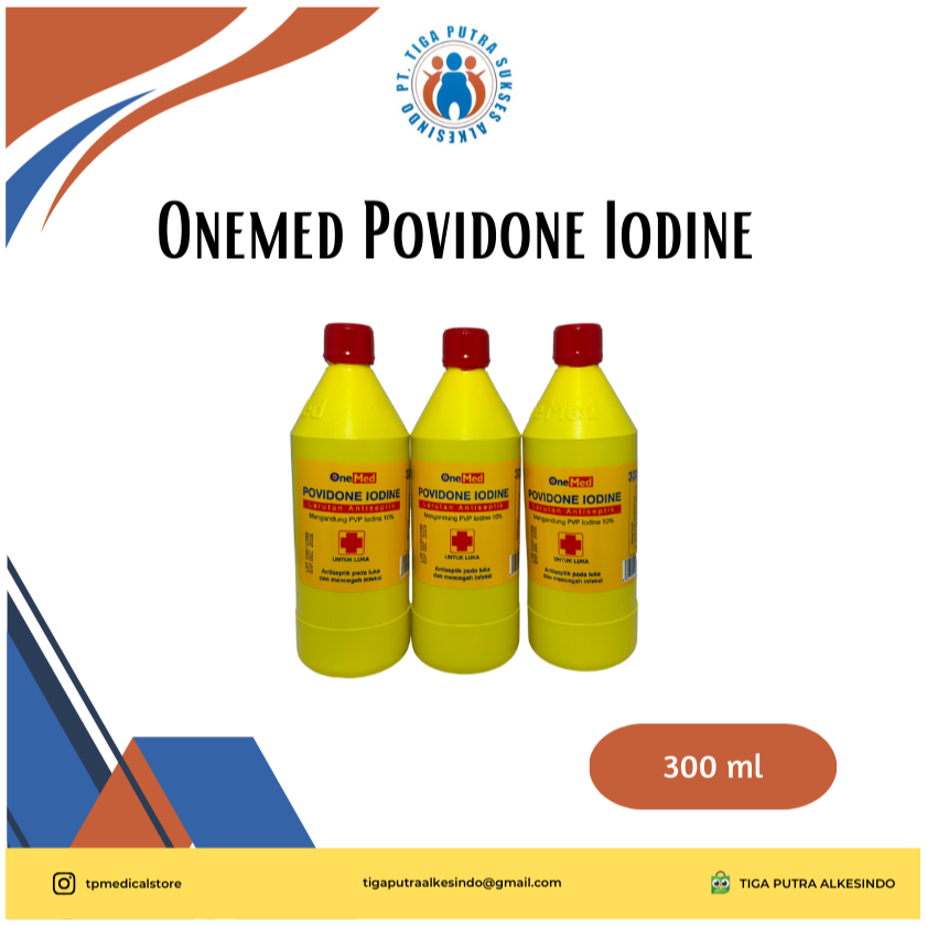 ONEMED POVIDONE IODINE 300ML