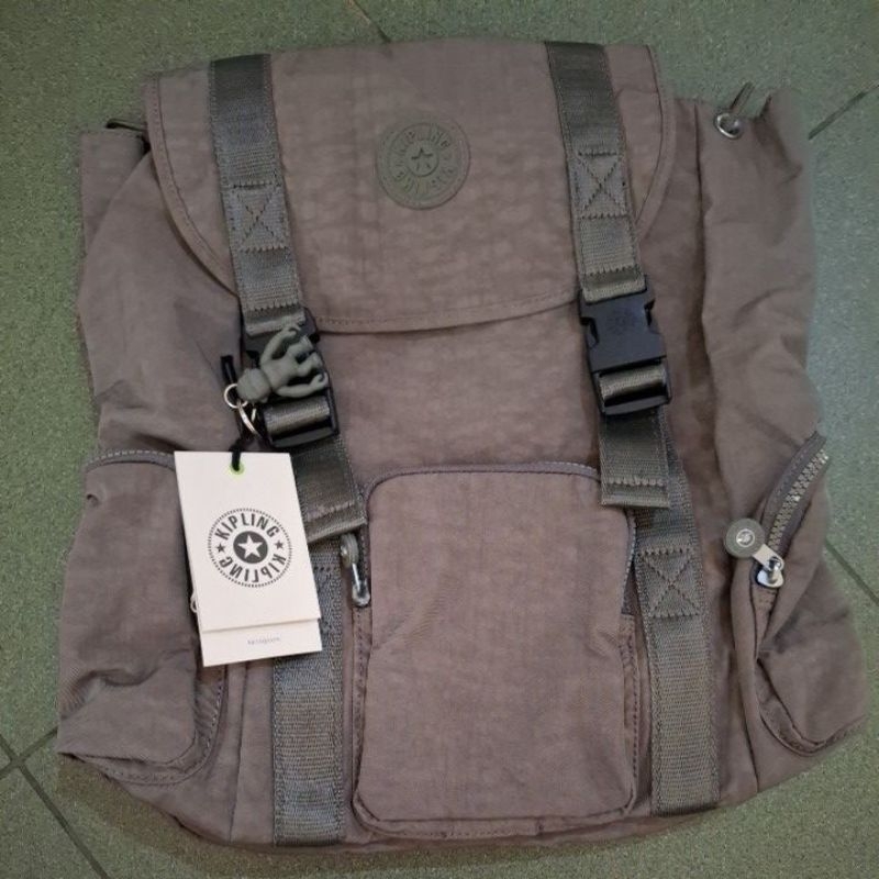 Tas ransel kipling original model izir warna seagrass