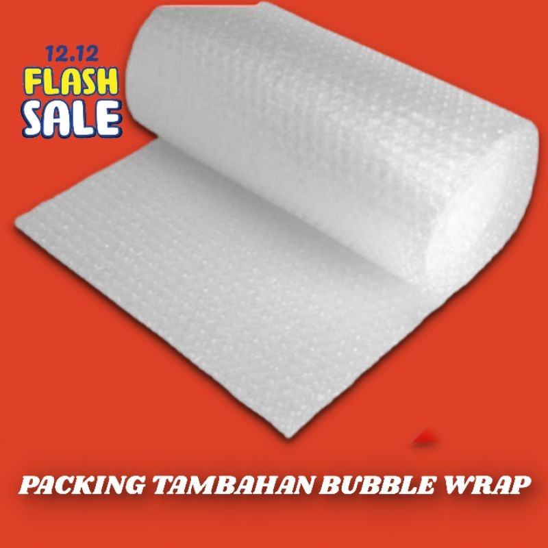 

Bubble Wrap / Packing Tambahan Order Per 1 Kg