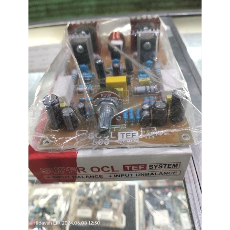 kit driver power ocl 506 tef/pcb fiber+inbal