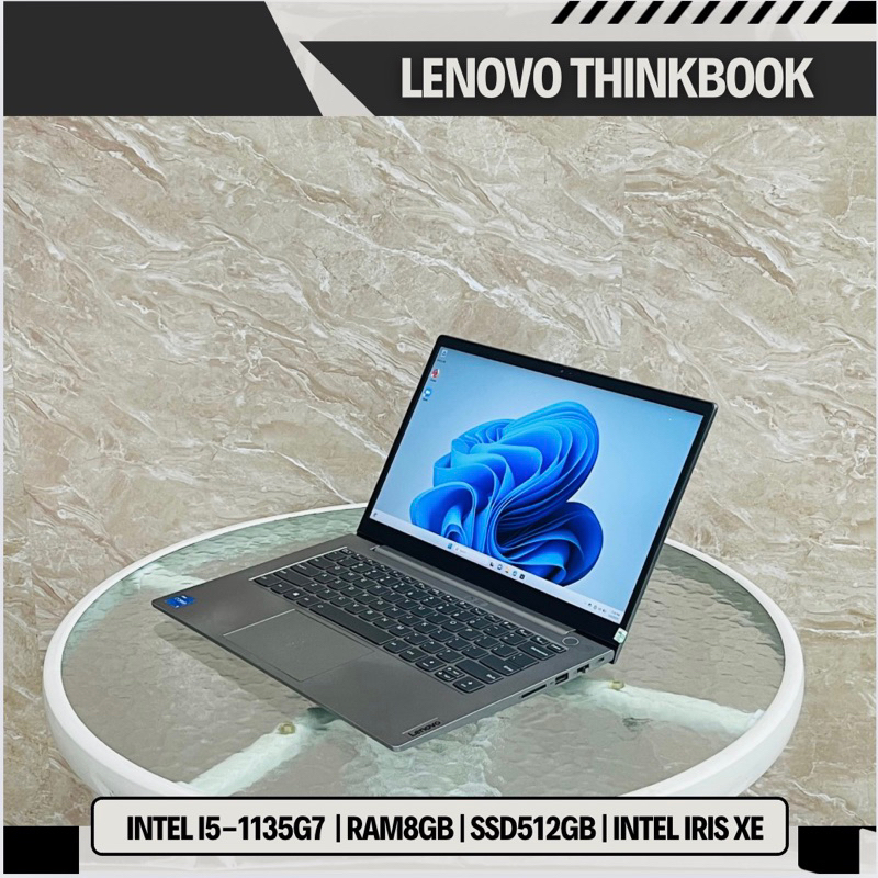 LAPTOP LENOVO THINKBOOK INTEL I5-1135G7 RAM8GB SSD512GB WIN11 OHS