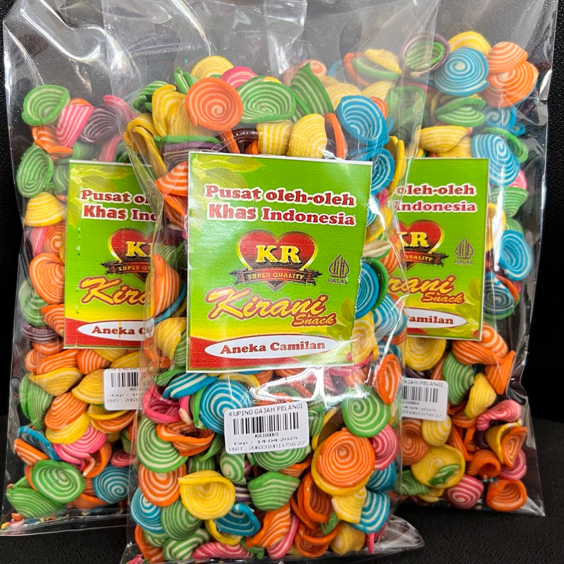 

Kue Kering Kuping Gajah Pelangi