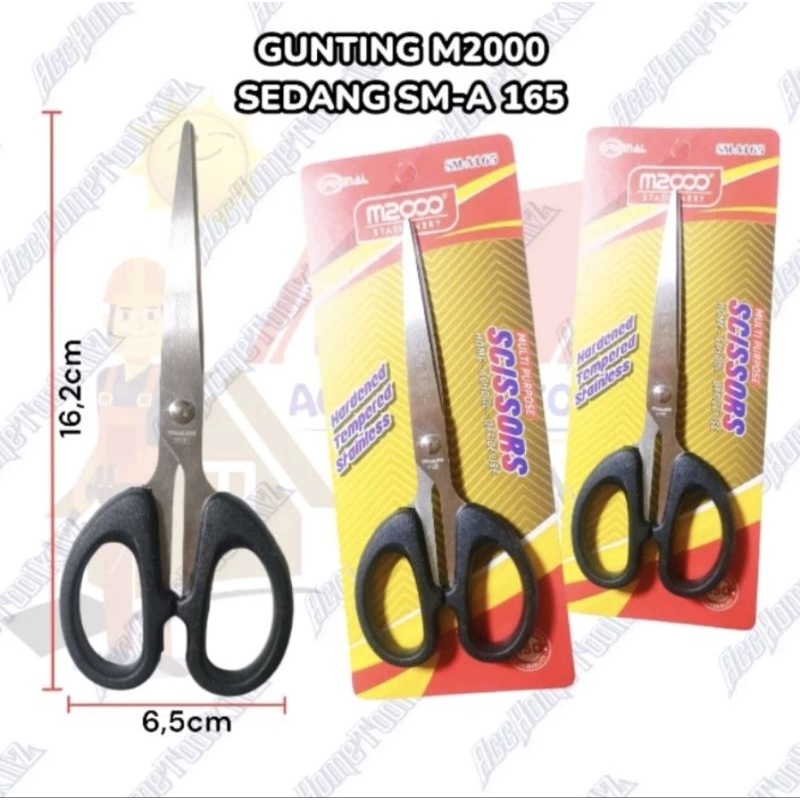 

Gunting Sedang / Tanggung M2000 SM-A 165 [1pcs]
