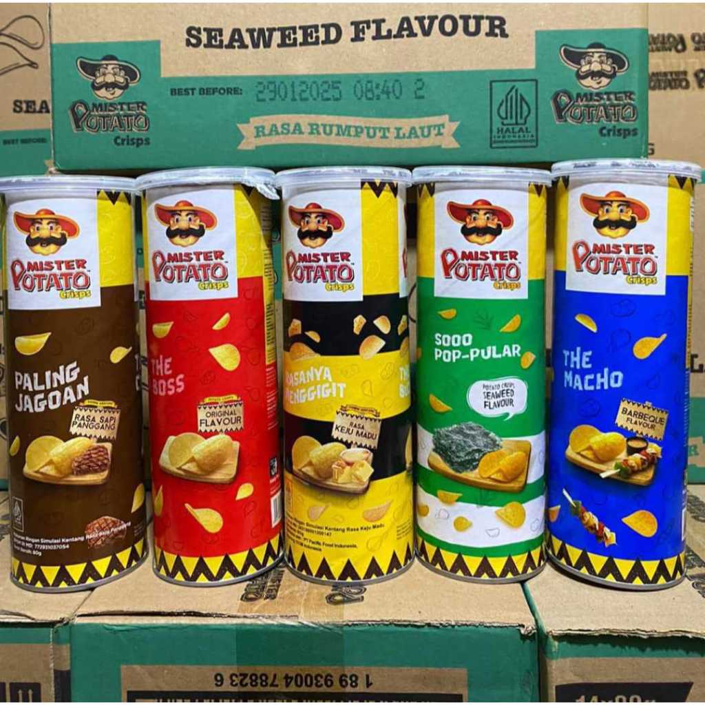 

Mister Potato 5 varian rasa/ 1 pcs